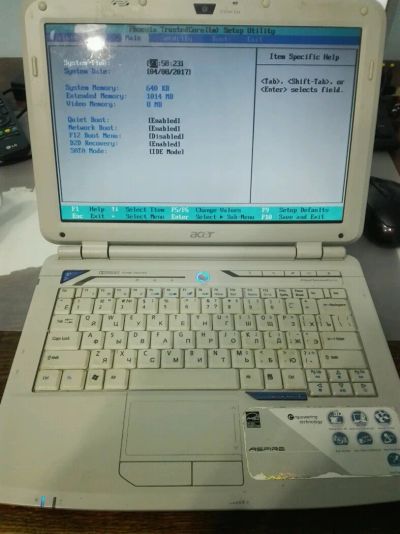 Лот: 9435731. Фото: 1. Ноутбук acer 2920z. Ноутбуки