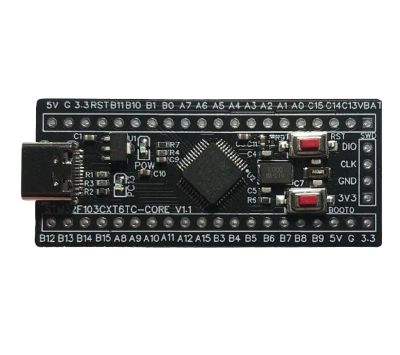Лот: 20249370. Фото: 1. Плата разработчика на STM32F103C6T6A... Микроконтроллеры