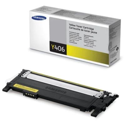Лот: 3583940. Фото: 1. Картридж Samsung clt-y406s/see... Картриджи, расходные материалы