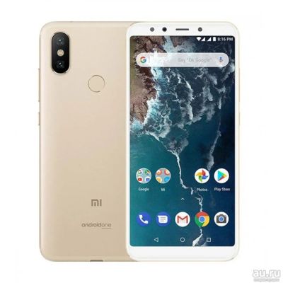Лот: 12230050. Фото: 1. Xiaomi Mi A2 золотой, 4/32gb... Смартфоны