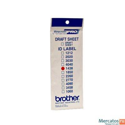 Лот: 6659948. Фото: 1. Наклейки для принтеров Brother... Картриджи, расходные материалы