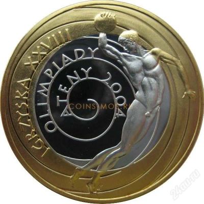 Лот: 2482190. Фото: 1. польша. игры xxviii олимпиады... Европа