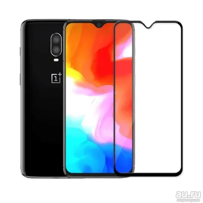 Лот: 19891238. Фото: 1. Защитное стекло Full OnePlus 6T... Защитные стёкла, защитные плёнки