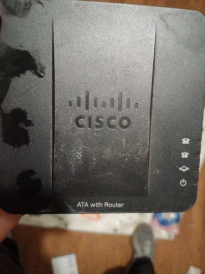 Лот: 22176350. Фото: 1. Cisco spa122. Маршрутизаторы (роутеры)