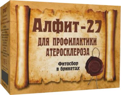 Лот: 20992602. Фото: 1. Алфит - 27 Для профилактики атеросклероза... Народная медицина, БАДы