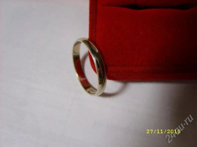 Лот: 646175. Фото: 1. Кольцо обручальное новое 1,8грамма... Кольца, перстни