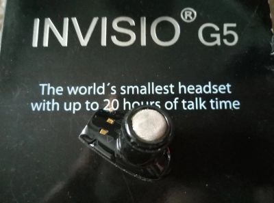 Лот: 8158214. Фото: 1. bluetooth-гарнитура INViSIO G5... Красноярск
