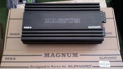 Лот: 8835317. Фото: 1. Alphard Magnum M54 Автомобильный... Усилители