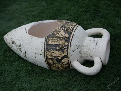 Лот: 5812236. Фото: 1. Садовая фигура "Амфора острая... Всё для ландшафта