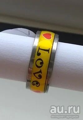 Лот: 13198092. Фото: 1. кольцо love 8. Кольца, перстни
