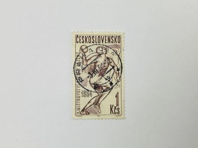 Лот: 23593955. Фото: 1. Чемпионат мира по мячу, Прага... Марки