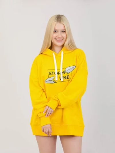 Лот: 21080563. Фото: 1. Худи Stormline Premium Желтый. Масла, жидкости