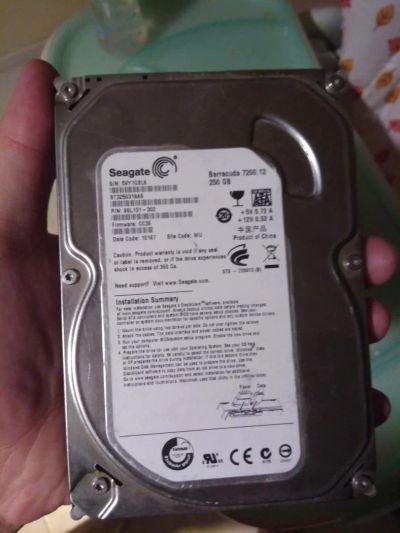 Лот: 9215856. Фото: 1. Жесткий диск 250 GB. Жёсткие диски (HDD)