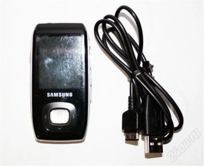Лот: 470430. Фото: 1. MP3-плеер Samsung YP-T9B, 2 Гб... Плееры