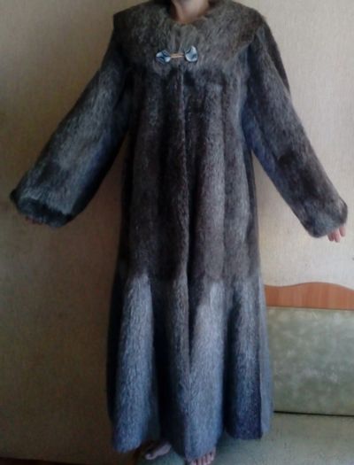 Лот: 11951470. Фото: 1. Шуба нутрия 46-48 р-ра. Верхняя одежда