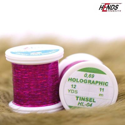 Лот: 18010707. Фото: 1. Люрекс HENDS Holographic Tinsel... Леска, блесны, крючки, мормышки