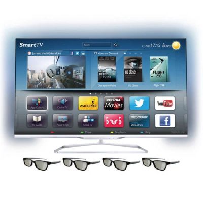 Лот: 7845006. Фото: 1. Philips 47pfl7108s/60. Телевизоры