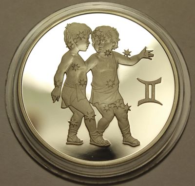 Лот: 14177416. Фото: 1. 3 рубля 2004 года Знаки зодиака... Россия после 1991 года