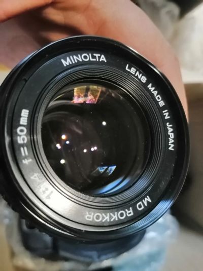 Лот: 25639546. Фото: 1. Обьектив минольта md Rokkor 50mm1... Объективы