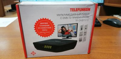 Лот: 18940082. Фото: 1. Приставка Telefunken (Неисправно... Медиаплееры