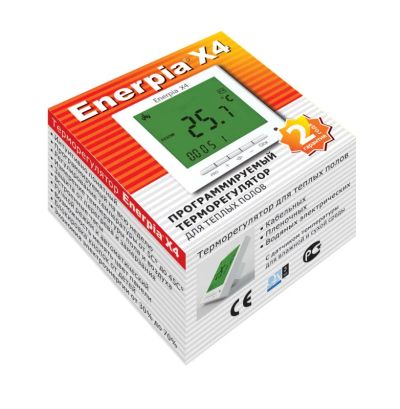 Лот: 4104998. Фото: 1. Терморегулятор Enerpia X4. Тёплый пол