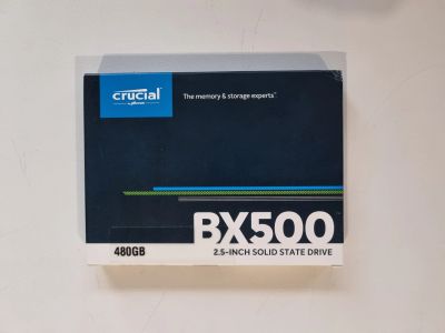 Лот: 19587791. Фото: 1. 480 ГБ 2.5" SATA накопитель Crucial... SSD-накопители