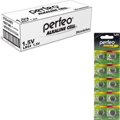 Лот: 25535121. Фото: 1. Батарейки Perfeo Alkaline Cell... Батарейки, аккумуляторы, элементы питания