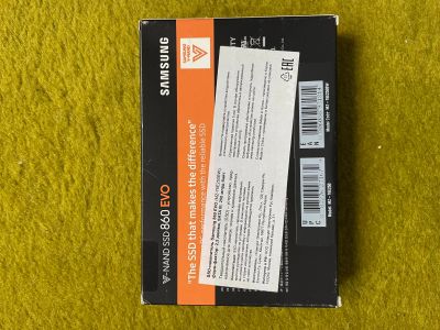 Лот: 24137545. Фото: 1. SSD Samsung EVO 860 256 Gb 2.5. SSD-накопители