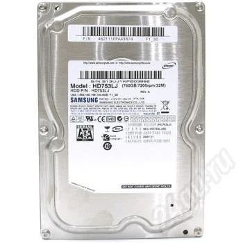 Лот: 17128. Фото: 1. SATA-II 750Gb Samsung 7200 [HD753LJ... Красноярск