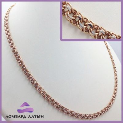 Лот: 8184869. Фото: 1. Золотая цепь 585 пробы. Вес 11... Цепочки