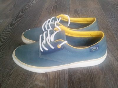 Лот: 17798707. Фото: 1. Кеды Lacoste, р-42 (отличное состояние... Кеды, кроссовки, слипоны