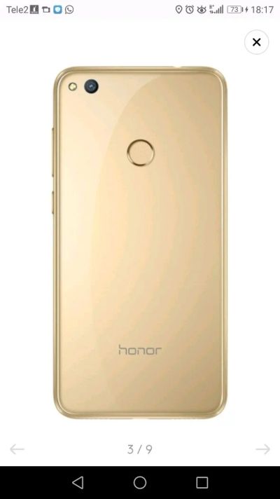 Лот: 12801040. Фото: 1. Honor 8 lite gold. Смартфоны