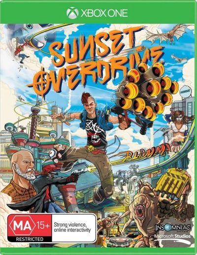 Лот: 11460534. Фото: 1. sunset overdrive [Xbox One] xbox... Игры для консолей