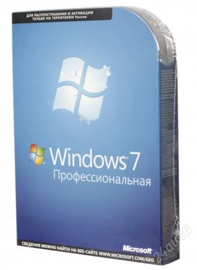 Лот: 4538501. Фото: 1. MS Windows 7 Professional 32/64... Системные
