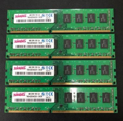 Лот: 10789543. Фото: 1. TakeMS 4 Гб DDR3 PC3-10600 1333... Оперативная память