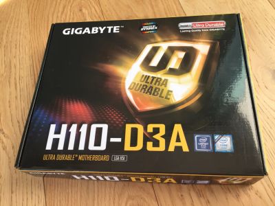 Лот: 11403899. Фото: 1. Материнская плата Gigabyte H110-DA3... Материнские платы