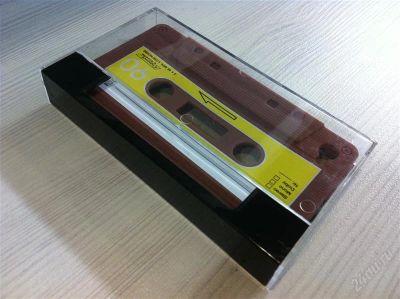 Лот: 1081783. Фото: 1. Чехол для iPhone 4, AUDIO CASSETTE... Чехлы, бамперы