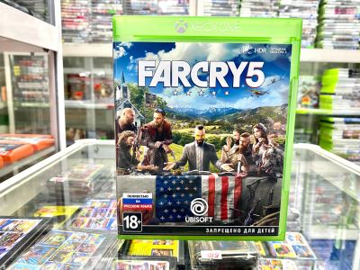 Лот: 17832136. Фото: 1. Far Cry 5 игра для Xbox One Лицензионный... Игры для консолей