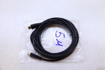 Лот: 11964351. Фото: 1. HDMI кабель HDMI кабель 5 метров. Шнуры, кабели, разъёмы