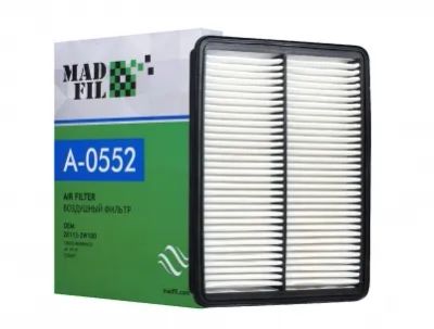 Лот: 23342011. Фото: 1. Воздушный фильтр MadFil A-0552. Расходные материалы