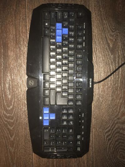 Лот: 6232107. Фото: 1. Zalman ZM-K300M Black USB. Клавиатуры и мыши
