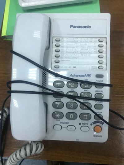 Лот: 13433736. Фото: 1. Телефон Panasonic kx-ts 2363. Проводные телефоны