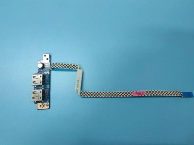 Лот: 16669134. Фото: 1. Б/У плата с разъемами USB на шлейфе... Платы расширения, контроллеры, доп. порты