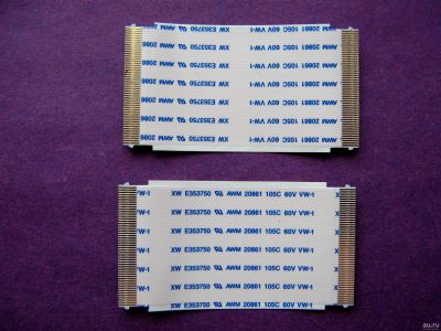 Лот: 11350966. Фото: 1. Шлейф t-con - панель tv DEXP F43C7100K. Запчасти для телевизоров, видеотехники, аудиотехники