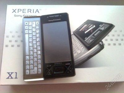 Лот: 2295468. Фото: 1. Продам Sony Xperia X1 Black... Смартфоны