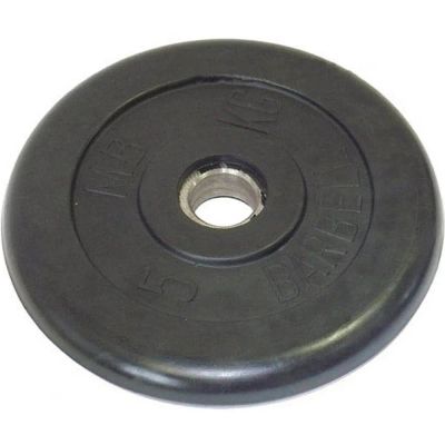 Лот: 22369048. Фото: 1. Диск обрезиненный 5 кг MB Barbell... Штанги, блины