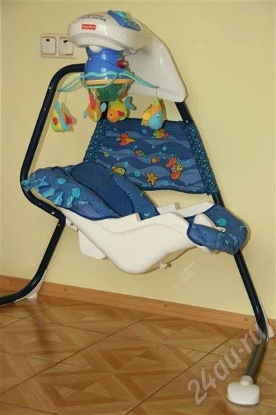 Лот: 704011. Фото: 1. Качеля Fisher Price «Морские чудеса... Другое (дети растут)