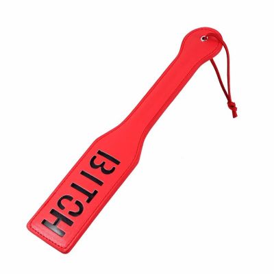 Лот: 10689956. Фото: 1. Шлепалка красная "Bitch". Игрушки