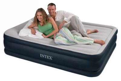 Лот: 3958447. Фото: 1. Кровать надувная флок Deluxe Pillow... Кровати