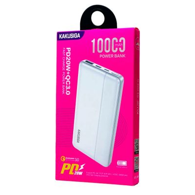 Лот: 22142983. Фото: 1. Power Bank KAKUSIGA KCS-684 10000mAh... Внешние, портативные аккумуляторы для смартфонов (Power bank)